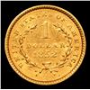 Image 3 : ***Auction Highlight*** 1852 Gold Dollar $1 Grades Select Unc (fc)