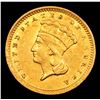 Image 2 : ***Auction Highlight*** 1857-c Charlotte Gold Dollar $1 Grades Select Unc (fc)