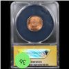 Image 3 : ANACS 1988-p Mint Error Lincoln Cent 1c Graded ms63 rb By ANACS