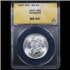 Image 2 : ANACS 1937 Roanoke Old Commem Half Dollar 50c Graded ms64 By ANACS