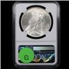 Image 3 : NGC 1922-p Peace Dollar $1 Graded ms63 By NGC