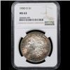 Image 2 : NGC 1900-o Morgan Dollar $1 Graded ms63 By NGC