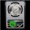 Image 3 : NGC 1925-p Peace Dollar $1 Graded ms64 By NGC