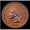 Image 2 : 1880 Indian Cent 1c Grades vf++
