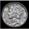 Image 2 : 1938-d Mercury Dime 10c Grades Select Unc+ FSB
