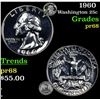 Image 1 : 1960 Washington Quarter 25c Grades GEM++ Proof