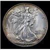 Image 2 : 1947-p Walking Liberty Half Dollar 50c Grades Choice Unc
