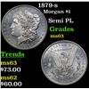 Image 1 : 1879-s Morgan Dollar $1 Grades Select Unc