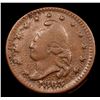 Image 2 : 1863 Liberty Cap Civil War Token 1c Grades vf++