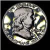 Image 6 : 1963 Franklin Half Dollar 50c Grades GEM Proof Deep Cameo