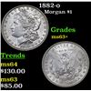 Image 1 : 1882-o Morgan Dollar $1 Grades Select+ Unc