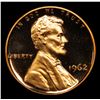 Image 2 : 1962 Lincoln Cent 1c Grades GEM++ Proof Deep Cameo