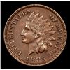 Image 2 : 1885 Indian Cent 1c Grades Choice AU/BU Slider