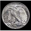Image 3 : 1940-p Walking Liberty Half Dollar 50c Grades Choice+ Unc
