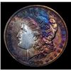 Image 2 : 1882-s Rainbow Toned Morgan Dollar $1 Grades Select Unc