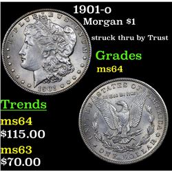 1901-o Morgan Dollar $1 Grades Choice Unc