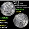 Image 1 : 1903-p Morgan Dollar $1 Grades Choice Unc