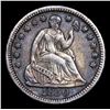 Image 2 : 1850-p Seated Liberty Half Dime 1/2 10c Grades Select AU