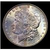Image 2 : 1886-p Rainbow Toned Morgan Dollar $1 Grades Select+ Unc