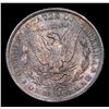 Image 3 : 1884-o Rainbow Toned . Morgan Dollar $1 Grades Select+ Unc
