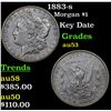 Image 1 : 1883-s Morgan Dollar $1 Grades Select AU
