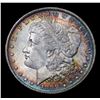 Image 2 : 1888-o Rainbow Toned Morgan Dollar $1 Grades Select+ Unc