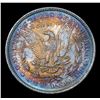 Image 3 : 1888-o Rainbow Toned Morgan Dollar $1 Grades Select+ Unc