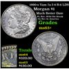 Image 1 : 1890-s Vam 7a I-4 R-6 LDS Morgan Dollar $1 Grades Select+ Unc