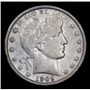 Image 2 : 1909-s Barber Half Dollars 50c Grades vf++