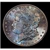 Image 2 : 1881-s Rainbow Toned Morgan Dollar $1 Grades Choice+ Unc