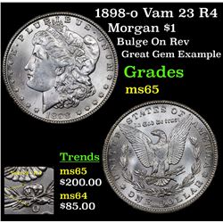 1898-o Vam 23 R4 Morgan Dollar $1 Grades GEM Unc