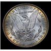 Image 3 : 1886-p Rainbow Toned Morgan Dollar $1 Grades Choice+ Unc