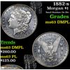 Image 1 : 1882-s Morgan Dollar $1 Grades Select Unc DMPL