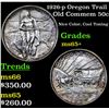 Image 1 : 1926-p Oregon Trail Old Commem Half Dollar 50c Grades GEM+ Unc
