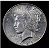 Image 2 : 1924-s Peace Dollar $1 Grades Select Unc