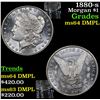 Image 1 : 1880-s Morgan Dollar $1 Grades Choice Unc DMPL