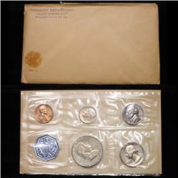 1962 Proof Set in Original mint packaging w/mint memo