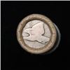 Image 3 : Mixed small cents 1c orig shotgun roll, 1857 Flying Eagle Cent, 1899 Indian Cent other end