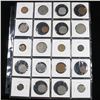 Image 1 : Page of 20 Mixed Foreign coins