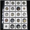 Image 1 : Page of 20 Mixed Foreign coins