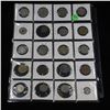 Image 2 : Page of 20 Mixed Foreign coins