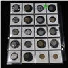 Image 2 : Page of 20 Mixed Foreign coins