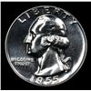 Image 2 : 1955 Washington Quarter 25c Grades GEM++ Proof