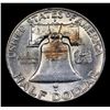 Image 3 : 1951-d Franklin Half Dollar 50c Grades Select Unc FBL