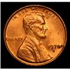 Image 2 : 1970-s Sm Date Lincoln Cent 1c Grades Select Unc RD