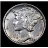 Image 2 : 1934-d Mercury Dime 10c Grades Select Unc