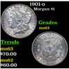 Image 1 : 1901-o Morgan Dollar $1 Grades Select Unc