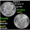 Image 1 : 1904-o Morgan Dollar $1 Grades Select+ Unc