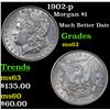 Image 1 : 1902-p Morgan Dollar $1 Grades Select Unc