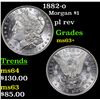 Image 1 : 1882-o Morgan Dollar $1 Grades Select+ Unc